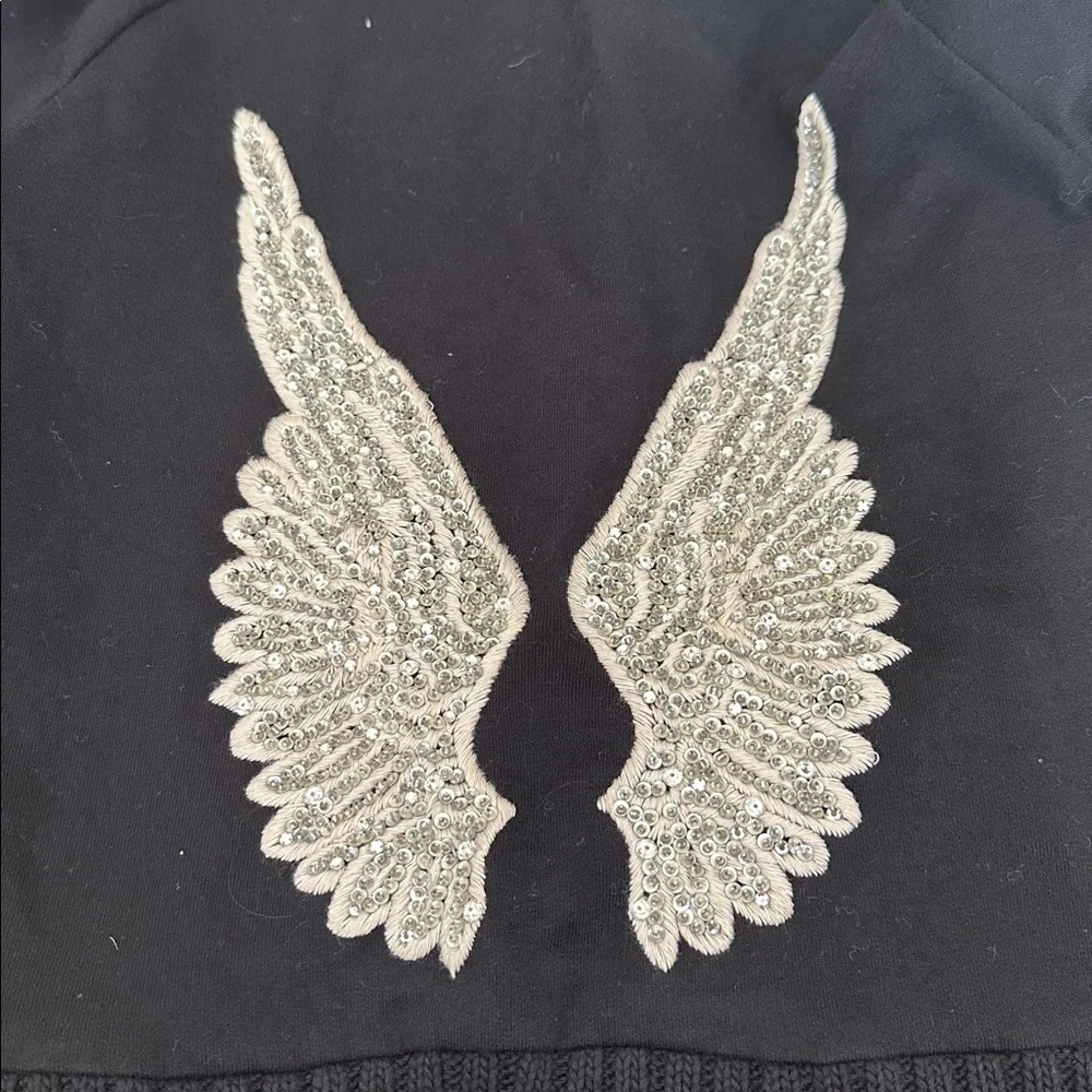 Twisted Heart Angel Wing Bomber Jacket